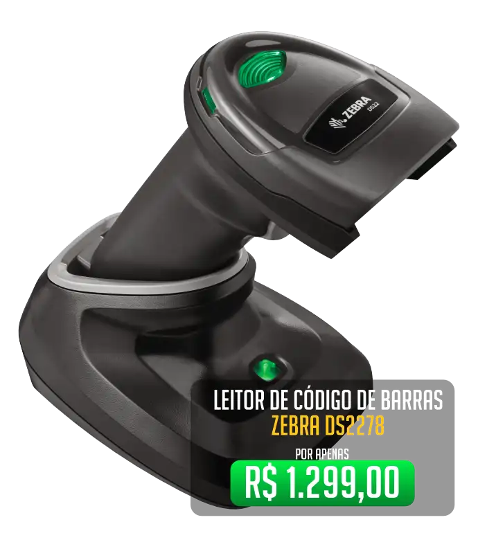 leitor de código de barras zebra DS2278